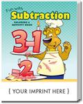 SC0248 Fun with Subtraction Coloring and Activity Book With Custom Imprint